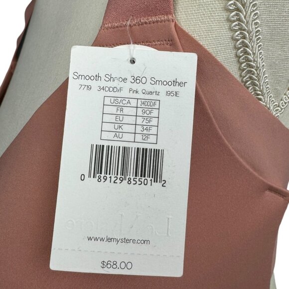 Le Mystère Smooth Shapen 360 Smoother Bra Women's Size 34DDD/F - Picture 10 of 16